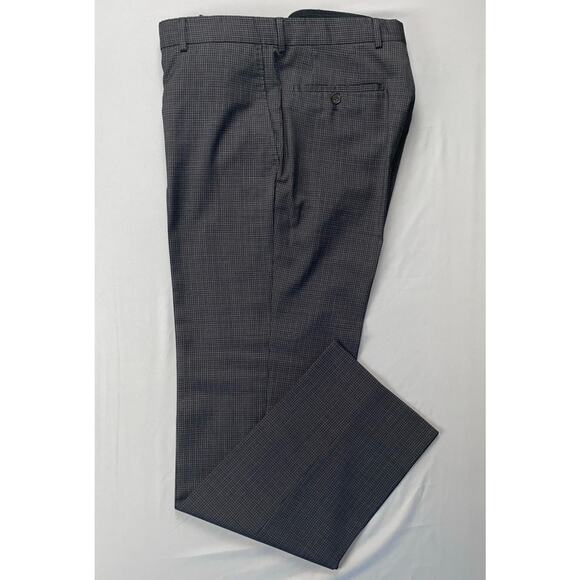 Boss Other - Hugo Boss James Brown US Flat Front Wool Dress Pants, Slacks. Check, 34X34.5 EUC